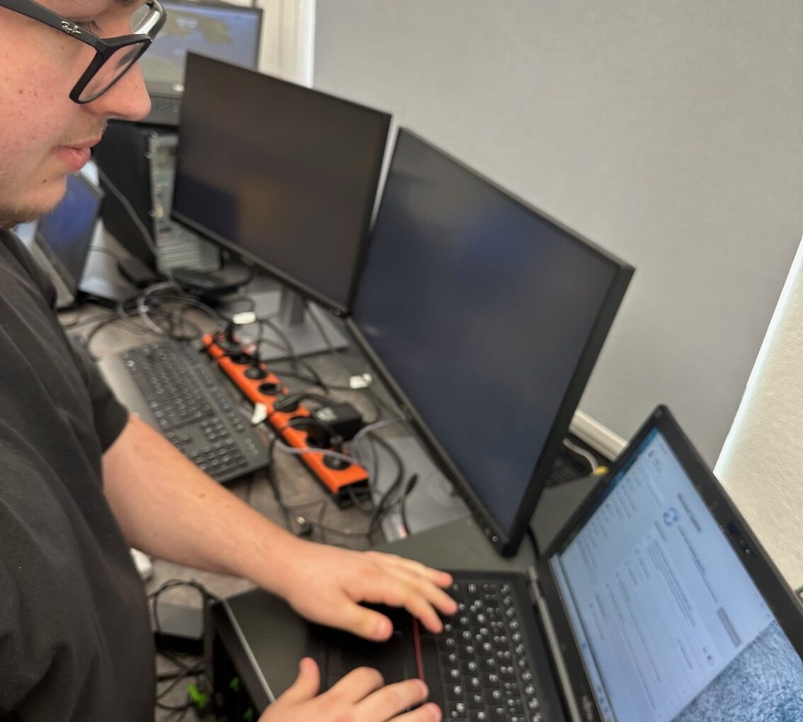 Tim gegen die Technik